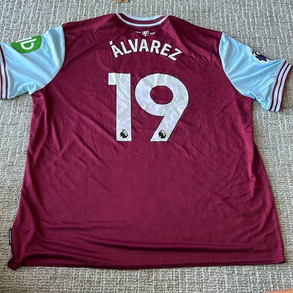 Umbro West Ham Home Jersey SS 4XL